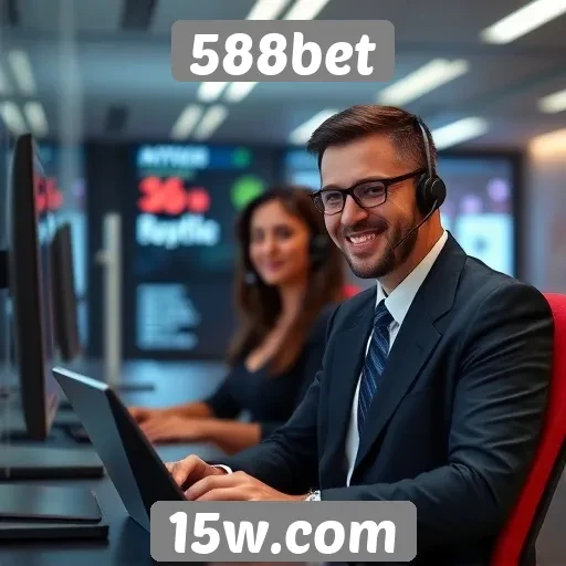 Desempenho do suporte ao cliente da 588bet