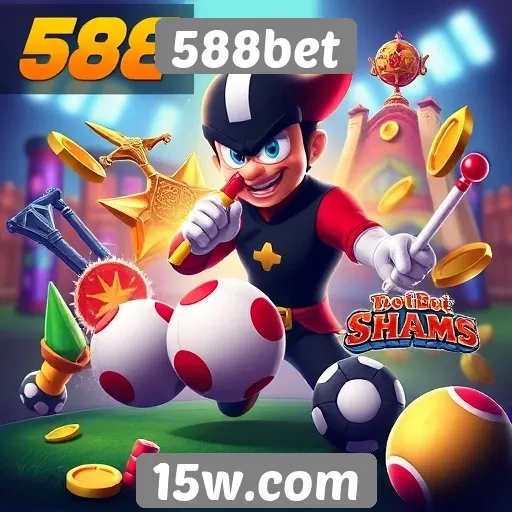 Variedade de jogos disponíveis na 588bet