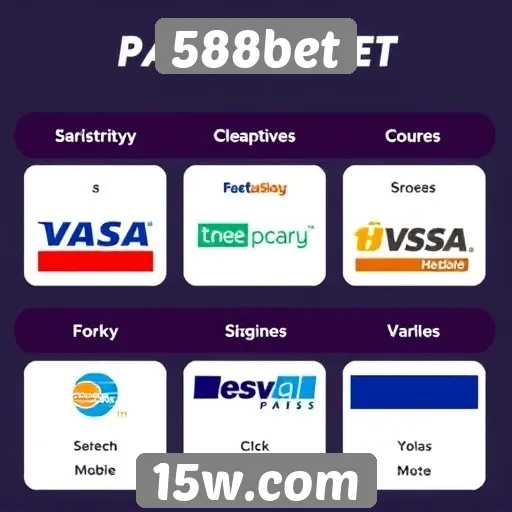 Métodos de pagamento aceitos pelo 588bet